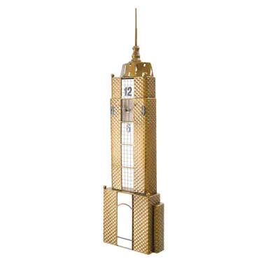 ZEGAR NA ŚCIANĘ EMPIRE BUILDING 23,5 6,5 78 cm